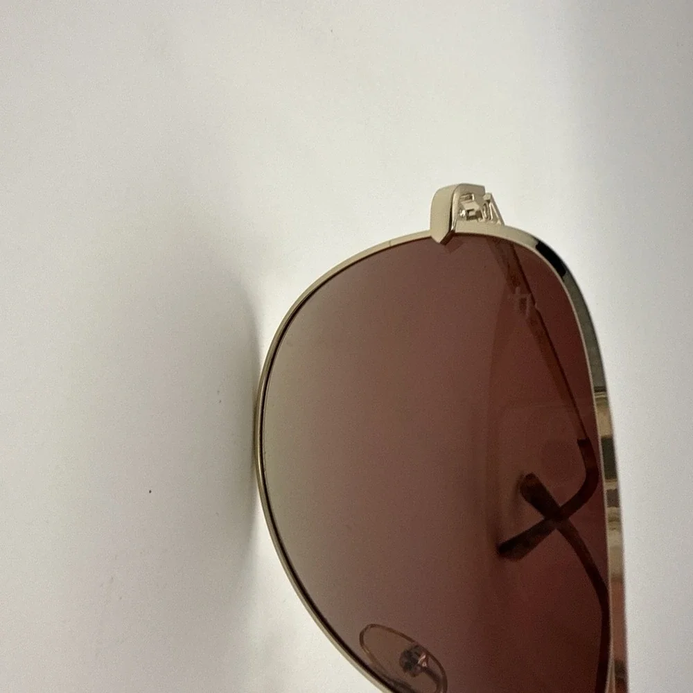 Prive Revaux Stunt Man Rose Gold Aviator Polarized Sunglasses 62-14-140